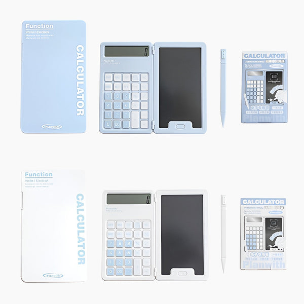 Math Mate – Dual Screen Calculator with One-Tap Erase Writing Pad