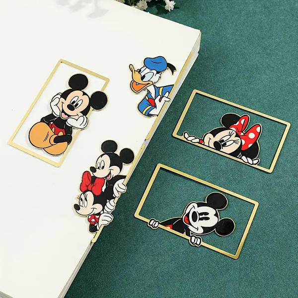Mickey & Minnie Metallic Bookmark
