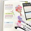 Midori Habit Tracker Sticky Notes - Colorful