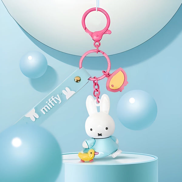 Miffy Bubble Blush Charm Keychain - Limited Quantity