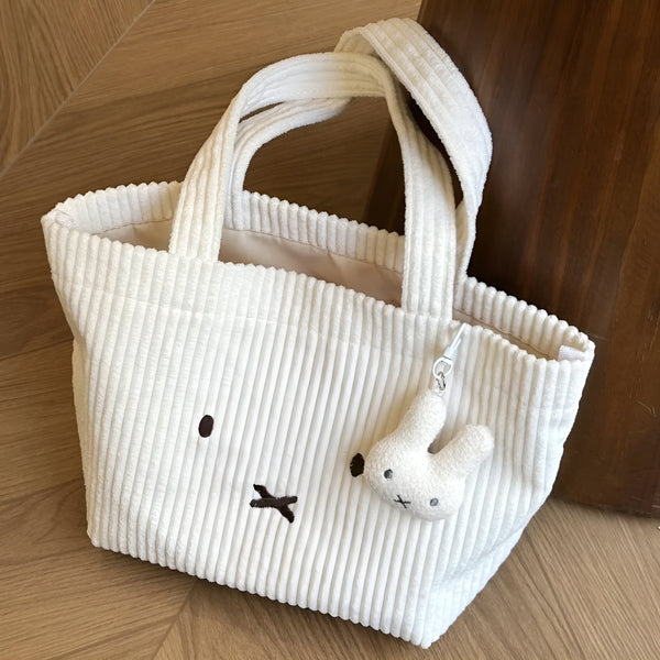 Miffy Corduroy Tote Bag