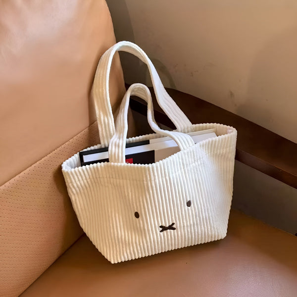 Miffy Corduroy Tote Bag
