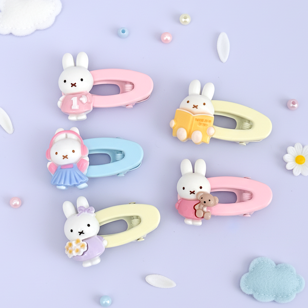 Miffy Happy Days Hair Clips