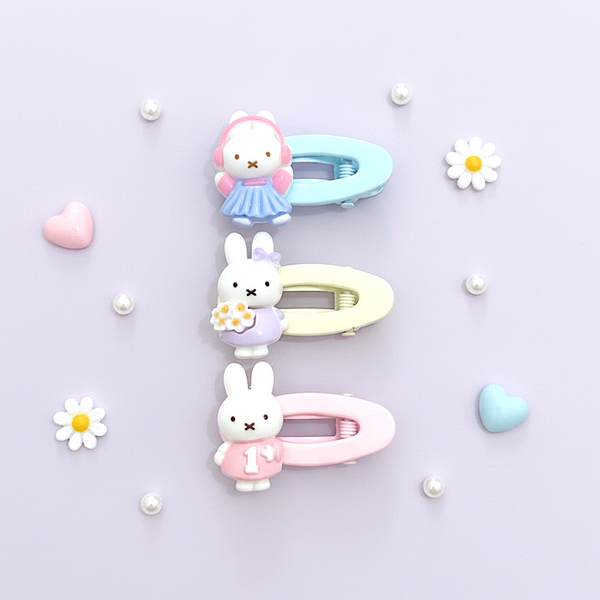 Miffy Happy Days Hair Clips