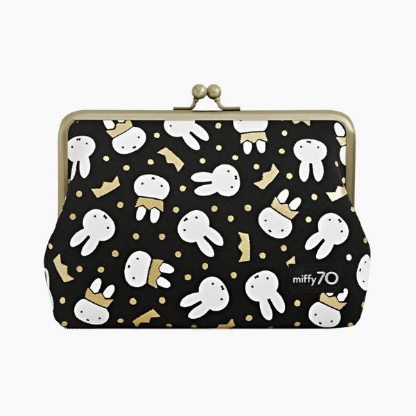Miffy Large Kiss-Lock Pouch - Limited 70th Anniversary Edition