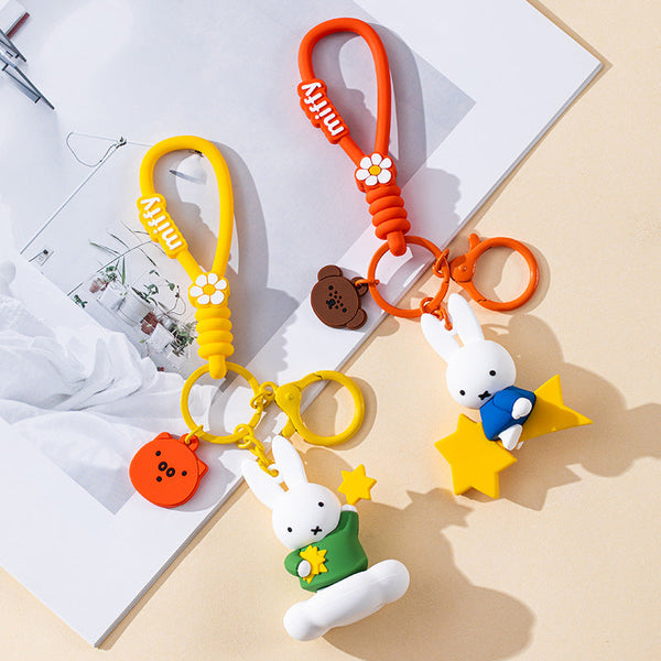 Miffy Moon & Star Friends Keychain