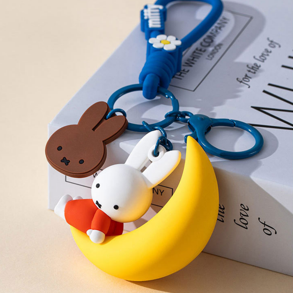 Miffy Moon & Star Friends Keychain