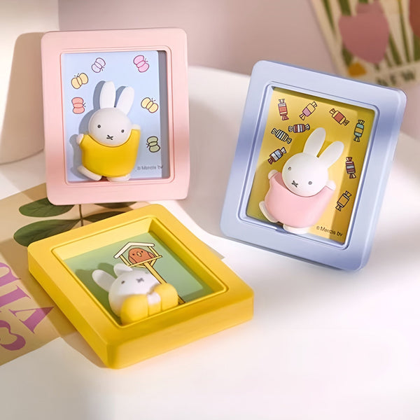 Miffy Photo Frame Fridge Magnet & Phone Stand - Surprise Box