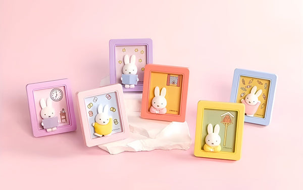 Miffy Photo Frame Fridge Magnet & Phone Stand - Surprise Box