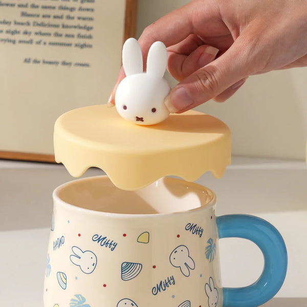 Miffy Sweet Melt Ceramic Mug with 3D Lid