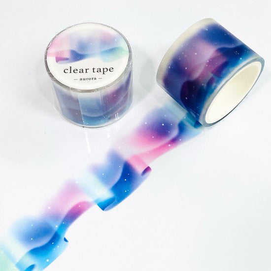 Mind Wave Clear Masking Tape - Aurora