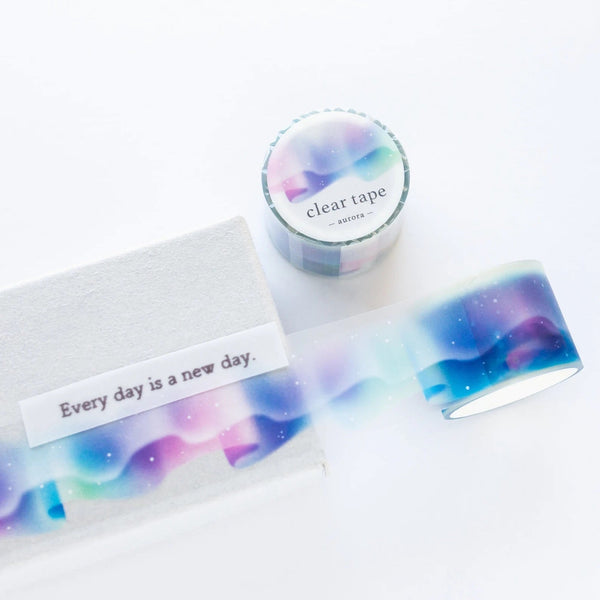 Mind Wave Clear Masking Tape - Aurora