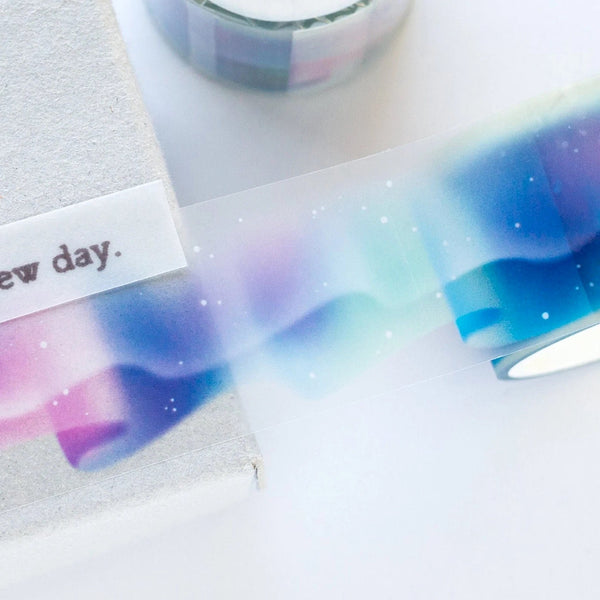 Mind Wave Clear Masking Tape - Aurora