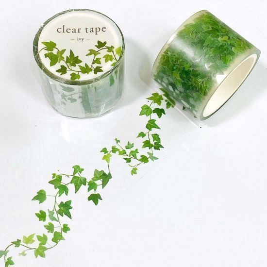 Mind Wave Clear Masking Tape - Ivy