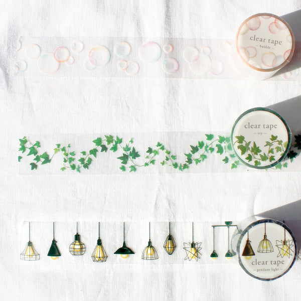 Mind Wave Clear Masking Tape - Ivy