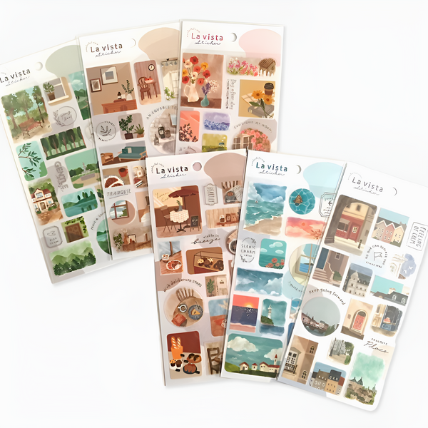 Mind Wave La Vista Stickers