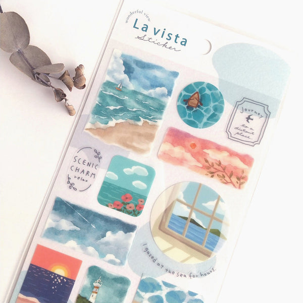 Mind Wave La Vista Stickers