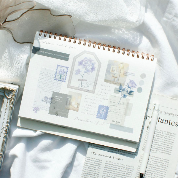 Mind Wave Oshibana Floral Stamp Stickers - New Colors