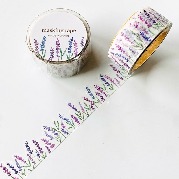 Mind Wave Palette Series Die-Cut Masking Tape - Lavender