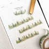 Mind Wave Palette Series Masking Tape - Forest