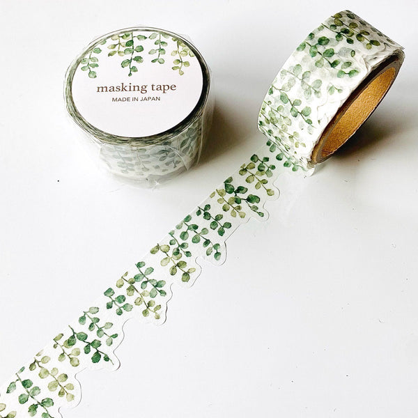 Mind Wave Palette Series Masking Tape - Green Leaves