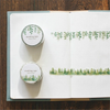 Mind Wave Palette Series Masking Tape - Green Leaves