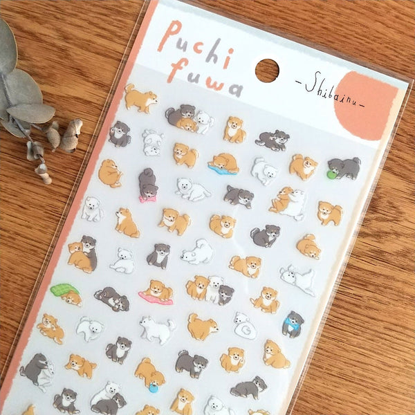 Mind Wave Puchi Fuwa Animal Stickers