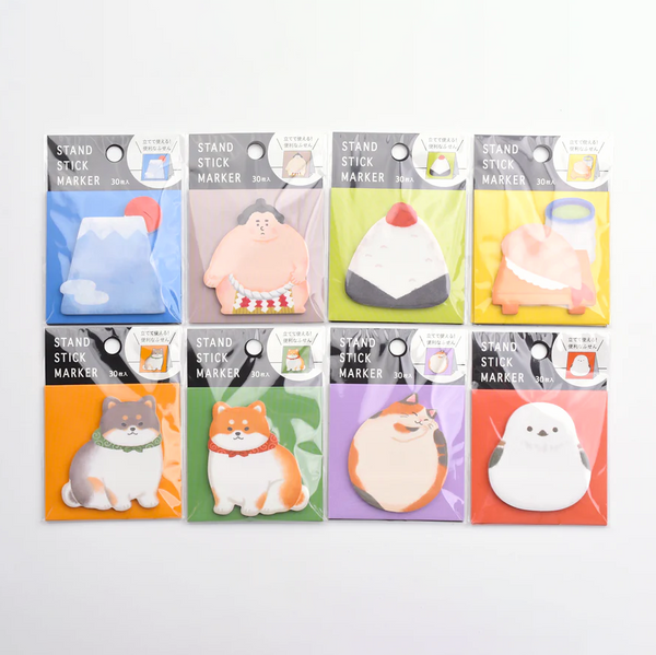 Mind Wave Stand Sticky Notes - Japan