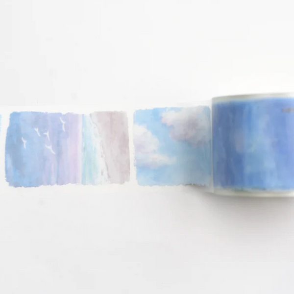 Mind Wave Wide Clear Tape - Landscape - Seaside