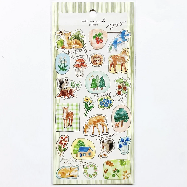 Mind Wave Wild Animal Stickers