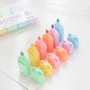 Mini Cartoon Animal Highlighters - Set of 6