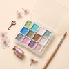 Mini Pearlescent Watercolor Palette