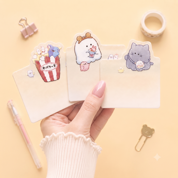Mochi Ghost Layered Sticky Notes