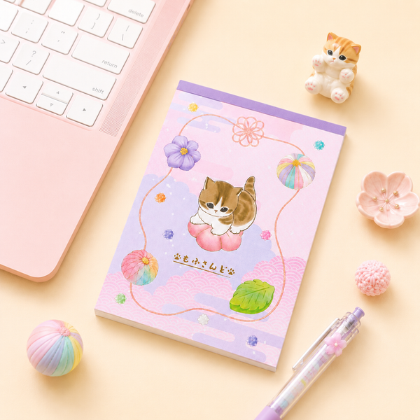 Mofusand Large Wagashi Memo Pad