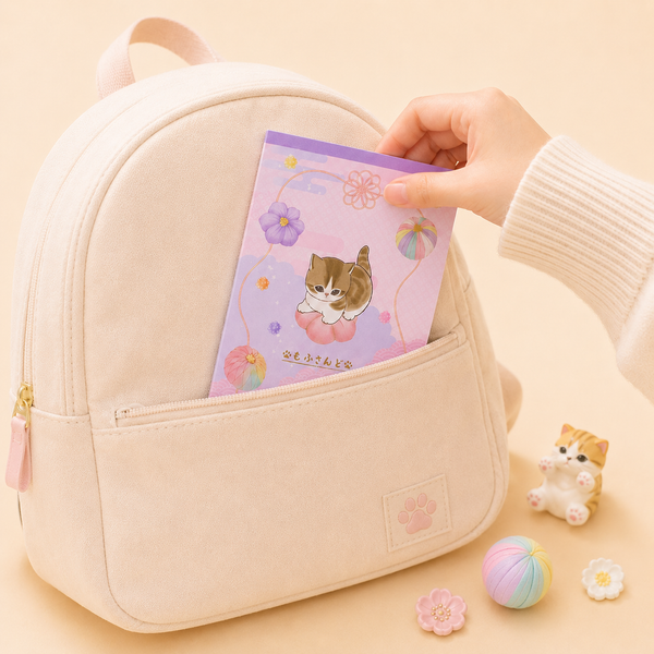 Mofusand Large Wagashi Memo Pad