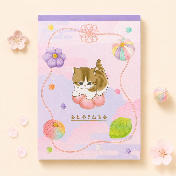 Mofusand Large Wagashi Memo Pad