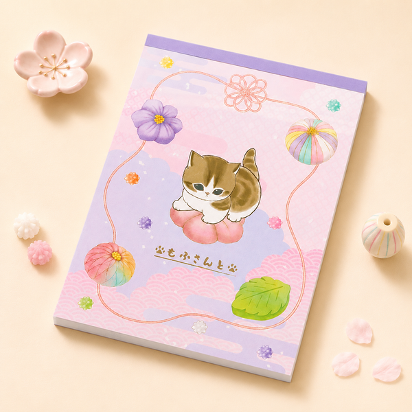 Mofusand Large Wagashi Memo Pad