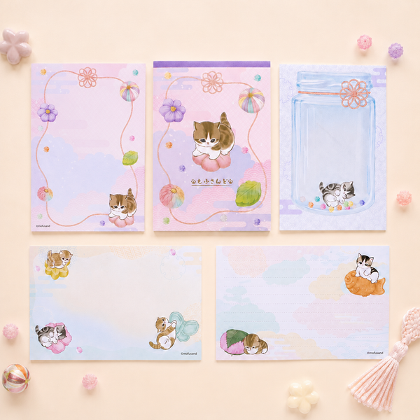 Mofusand Large Wagashi Memo Pad
