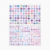 Monet Garden Watercolor Dot Stickers - Set of 6 Sheets