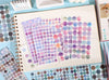Monet Garden Watercolor Dot Stickers - Set of 6 Sheets