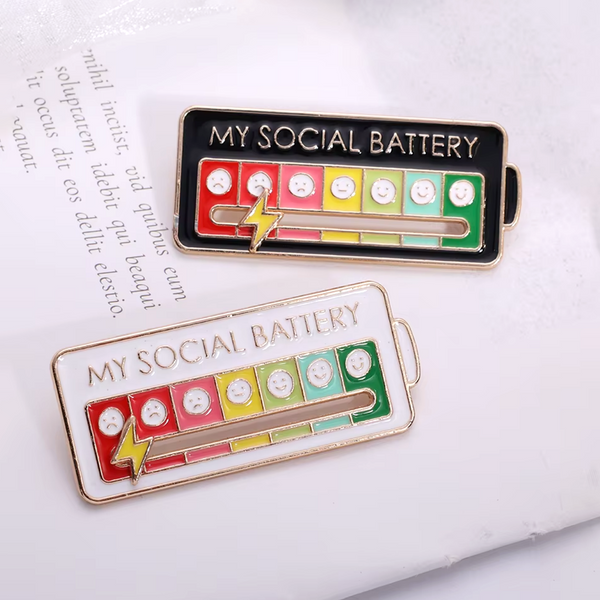 Mood Tracker Enamel Pin