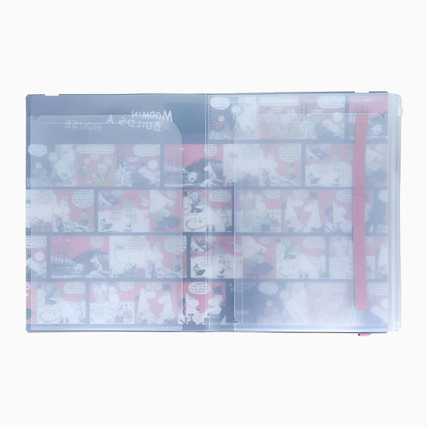 Moomin A4 Clear Book - Moomin Builds A House