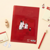 Moomin A5 Folder With Dividers - Moomin Builds A House