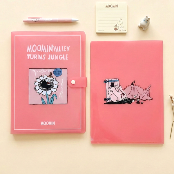 Moomin A4 Folder - Moominvalley Turns Jungle