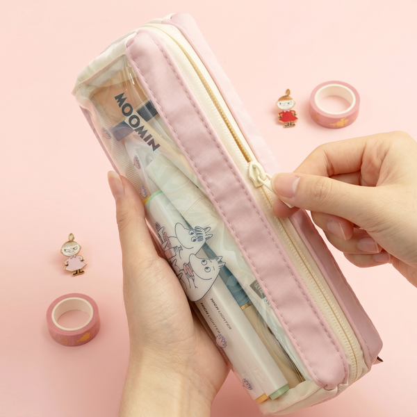 Moomin Clear Window Pencil Pouch
