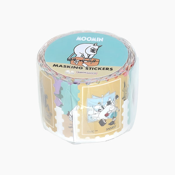 Moomin Washi Sticker Roll - Blue