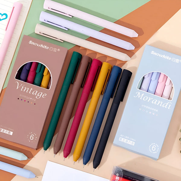 Morandi Neutral Color Pen Set
