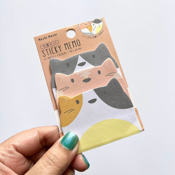 Moshi Moshi Animal Sticky Memo Pad