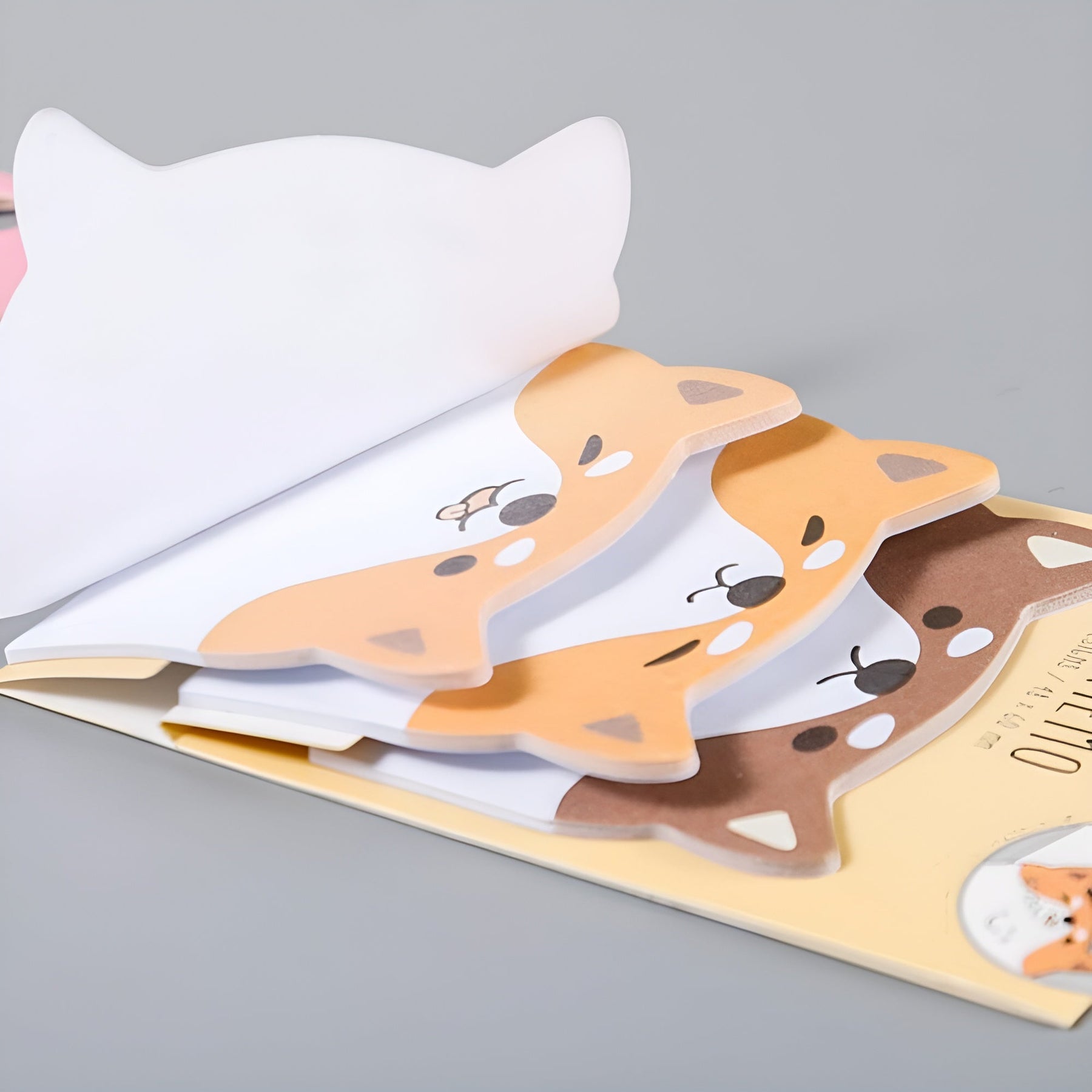 Moshi Moshi Animal Sticky Memo Pad – Kawaii Stationery Shop