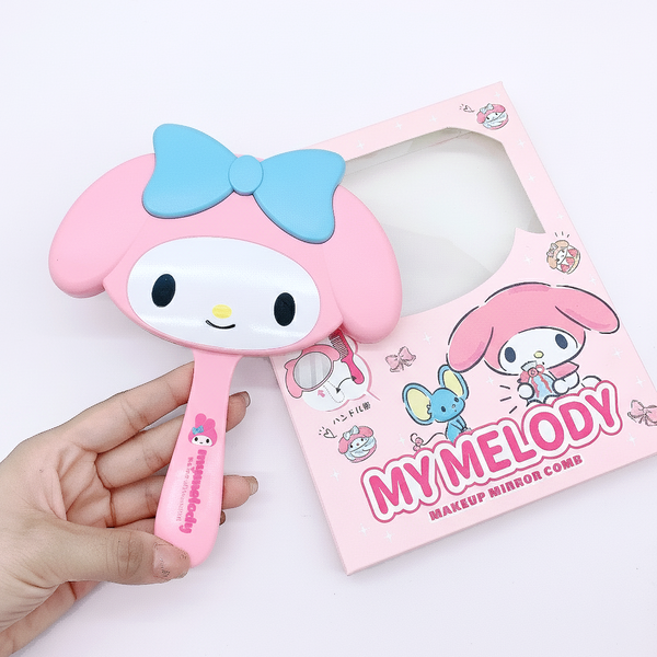 Sanrio Mirror + Comb Vanity Set - My Melody